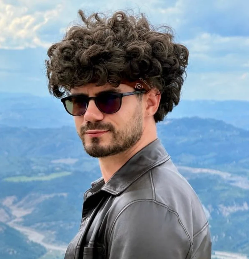 Silviu Vijiala outdoors in the mountains